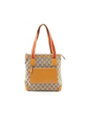 Gucci Tote Bag GG Canvas 019 Beige Brown